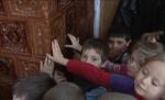 Frig în clase ca afară, pentru preşcolarii unei grădiniţe din Mehedinţi