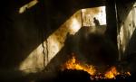 Incendiul de la clubul din Sibiu a fost stins după şase ore de intervenţie