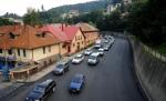 Trafic blocat sâmbătă pe principala arteră din Sinaia. Vezi care este motivul