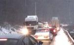 Ninsori abundente în jud. Braşov. Traficul rutier, îngreunat. Vezi cum va fi vremea în următoarele zile