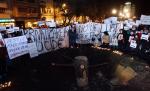 "Ieși afară, javră ordinară” și ”Azi în Timișoara, mâine în toată țara”, printre lozincile manifestanților anti-Băsescu