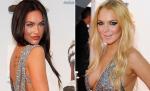 Bătălie între dive pentru un rol: Lindsay Lohan vs. Megan Fox. Voi cine vreţi să câştige?