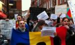 Românii din Londra, în stradă în semn de solidaritate cu protestatarii de acasă