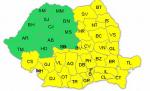 România, sub zăpadă! Cod galben de ninsori abundente şi viscol. Vezi zonele afectate şi prognoza meteo