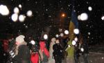 Zăpada nu i-a speriat. Mii de oameni au gonit "portocaliul" din cod, cu proteste în stradă împotriva conducerii ţării