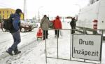 DN 22 Buzău-Brăila, închis în totalitate circulaţiei publice, din cauza vremii