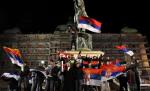 Mii de sârbi au ieşit în stradă ignorând frigul: Au sărbătorit victoriile lui Nole şi a echipei de polo
