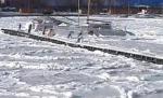 A îngheţat Marea Neagră. În zilele următoare, se întorc ninsorile