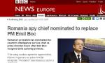 "Premierul României a demisionat, spionul-şef îi ia locul." Presa internaţională, despre numirea lui Răzvan Ungureanu 