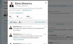 Vezi ce a scris Eba pe Twitter despre demisia lui Boc şi ce imagine a postat înainte de a merge la muncă