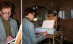 Şi-a descoperit simţul artistic după ce a scăpat de două tumori cerebrale