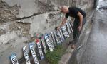 Un bărbat din Reşiţa riscă 15 ani de închisoare pentru că a furat plăcuţe de înmatriculare