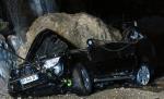 Şi-a văzut moartea cu ochii! Un bolovan de 20 de tone s-a prăvălit peste el