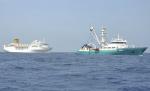 Pachebotul naufragiat Costa Allegra a ajuns în largul unui port al Insulelor Seychelles