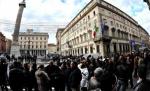Roma: Trei proteste într-o zi, zeci de mii de manifestanţi adunaţi împotriva guvernului condus de Mario Monti