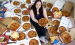 O britanică îşi riscă sănătatea. De 8 ani mănâncă numai pizza Margherita