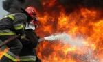 Incendiu de proporţii la o fabrică de prelucrare a lemnului din Covasna