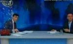 Un jurnalist grec, atacat cu ouă şi iaurt în propriul studio