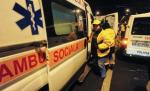 Un suporter al Oţelului Galaţi, scos pe targă din tribune la meciul cu Steaua