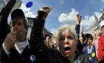 Aproximativ 100.000 de cehi au protestat la Praga, cerând demisia Guvernului
