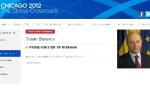 Gafă de proporţii. "Băsescu, premierul României", pe site-ul gazdei summitului NATO