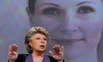 Comisarul european Viviane Reding boicotează Euro 2012 din Ucraina din motive politice