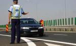 Trafic dificil pe Autostrada Bucureşti-Piteşti, după ce un utilaj a căzut de pe un trailer