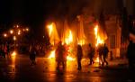 Dacă la Bucureşti toată lumea s-a bucurat de fotbal, în Madrid suporterii s-au luptat cu forţele de ordine