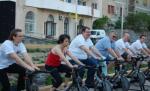 Preşedintele CJ şi primarul oraşului Satu Mare au făcut spinning de Ziua Europeană Împotriva Obezităţii
