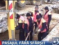 Pasajul Mărăşeşti va fi inaugurat pe jumătate