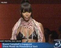 Naomi Campbell ? vedeta de la Milano (VIDEO)