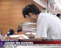Leasing mai accesibil, după creşterea euro