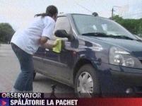Spălătoriile fără apă, noua metodă de a curăţa maşinile