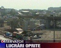 Lucrările la pasajul Basarab sunt sistate. Întârzierile înregistrează deja 15 luni
