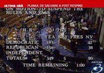 America, în pragul unei "calamităţi economice". Planul lui Bush, respins de Congres
