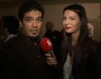 Adi Despot înjură, enervat de o domnişoară reporter. "Cum aţi angajat-o pe asta?" (VIDEO)