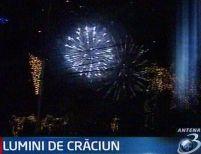 Capitala, în haine de sărbătoare. Sorin Oprescu a aprins luminile de sărbători (VIDEO)