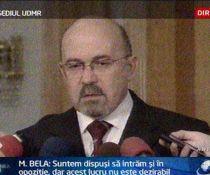 Marko Bela: Continuăm discuţiile cu PDL. Vrem parteneriat egal