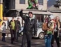 Constanţa. Zeci de locuitori au protestat pentru că nu au căldură, în plină iarnă