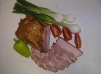 Adevăratele Minuni ale României. Locul 6 - Fast food autohton: Slana cu pită şi ceapă