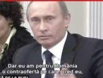 Boc: Oferta lui Putin are legătură directă cu conversaţia avută cu preşedintele Băsescu