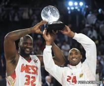 Ca pe vremuri! Kobe & Shaq au făcut show la All-Star game, iar Vestul a câştigat cu 146-119 (VIDEO)