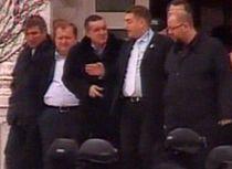 Gigi Becali, audiat la Poliţie: "Sunt acuzat că i-am privat de libertate pe hoţii care mi-au furat maşina" (VIDEO)
