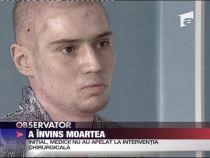 Miracol în Bucureşti. Un tânăr ars pe 95% din corp a supravieţuit 