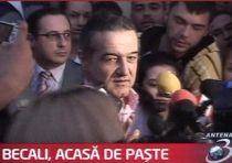 Gigi Becali e liber: Mulţumesc trusturilor de presă care m-au susţinut! (VIDEO)