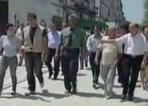 Traian Băsescu, deranjat de reporteri: "Ăştia-s mai rău decât Securitatea!" (VIDEO)