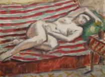 Tabloul "Nud pe canapea", de Theodor Pallady, scos la licitaţie
