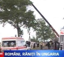 Ungaria. 12 români răniţi, după ce autocarul s-a răsturnat pentru că un pasager s-a speriat şi a tras de volanul şoferului
