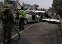 Aterizare de urgenţă, pe o autostradă din California (VIDEO)