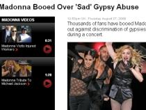 Presa internaţională: Madonna, huiduită la Bucureşti din cauza discursului despre ţigani şi homosexuali (FOTO)